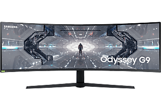 SAMSUNG Odyssey G9 C49G95TSSPXEN 49'' Ívelt DQHD 240 Hz 32:9 G-Sync/FreeSync VA LED Gamer Monitor