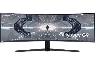 SAMSUNG Outlet Odyssey G9 C49G95TSSPXEN 49'' Ívelt DQHD 240 Hz 32:9 G-Sync/FreeSync VA LED Gamer Monitor