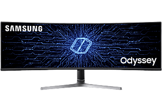 SAMSUNG Odyssey G9 C49RG90SSPXEN 49'' Ívelt DQHD 120 Hz 32:9 G-Sync/FreeSync VA LED Gamer Monitor