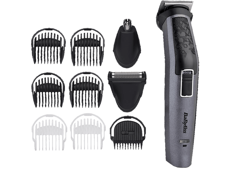 BABYLISS MT727E 10in1 Carbon Titanium - Multigroomer (Grau)