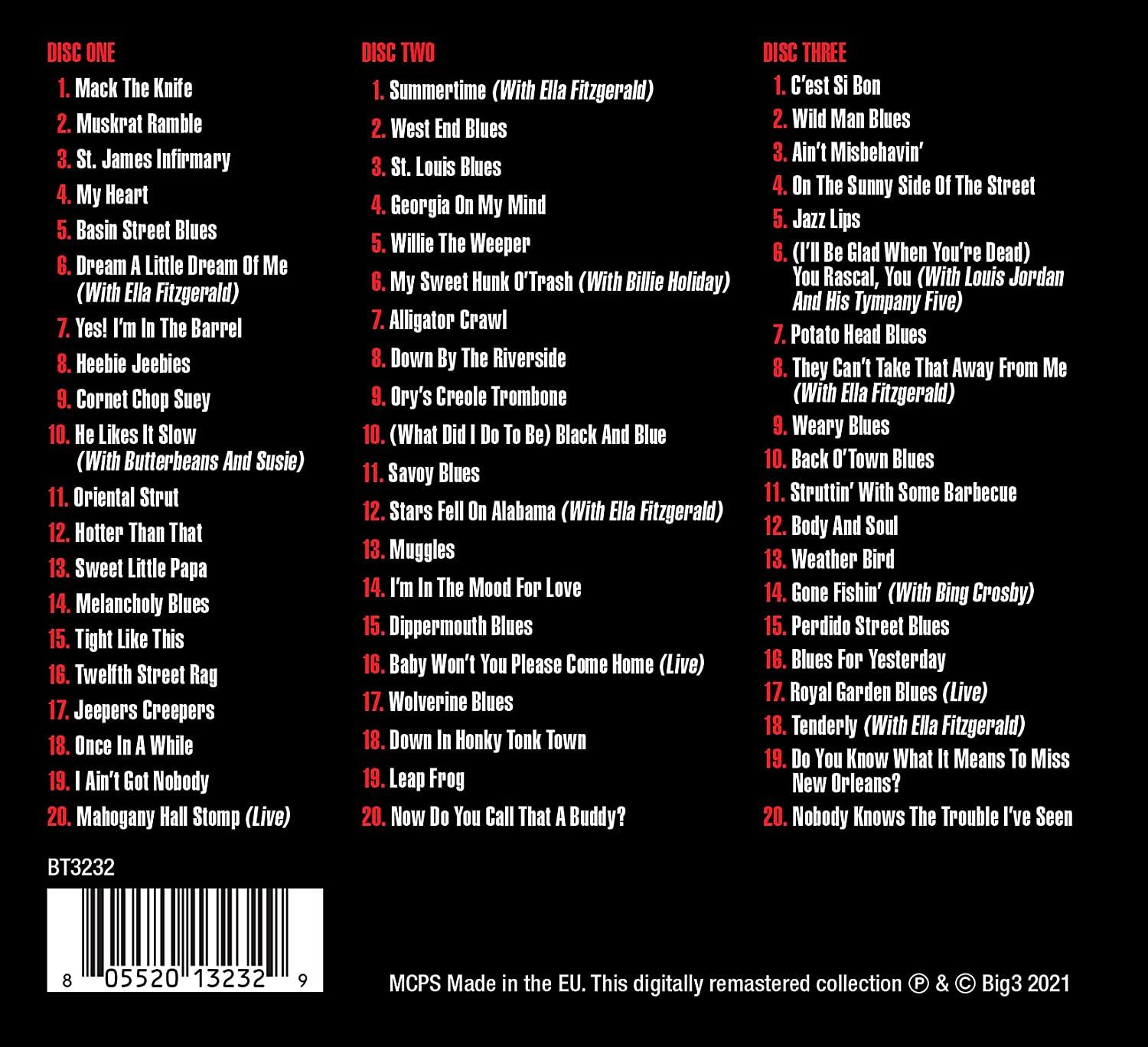 Louis Armstrong - 60 Essential Recordings  - (CD)