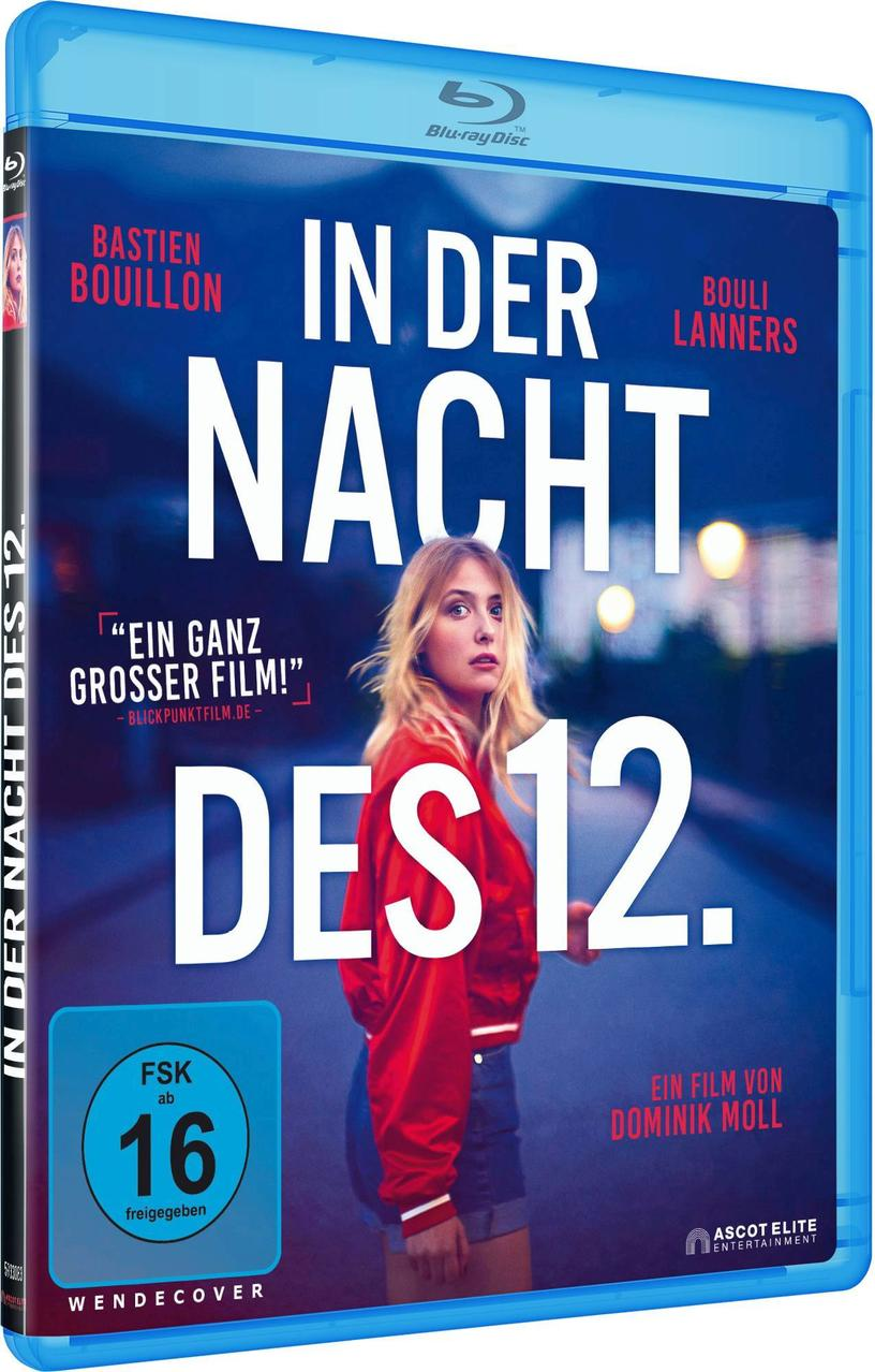Blu-ray-Hülle mit Filmtitel, Frau, rote Jacke.