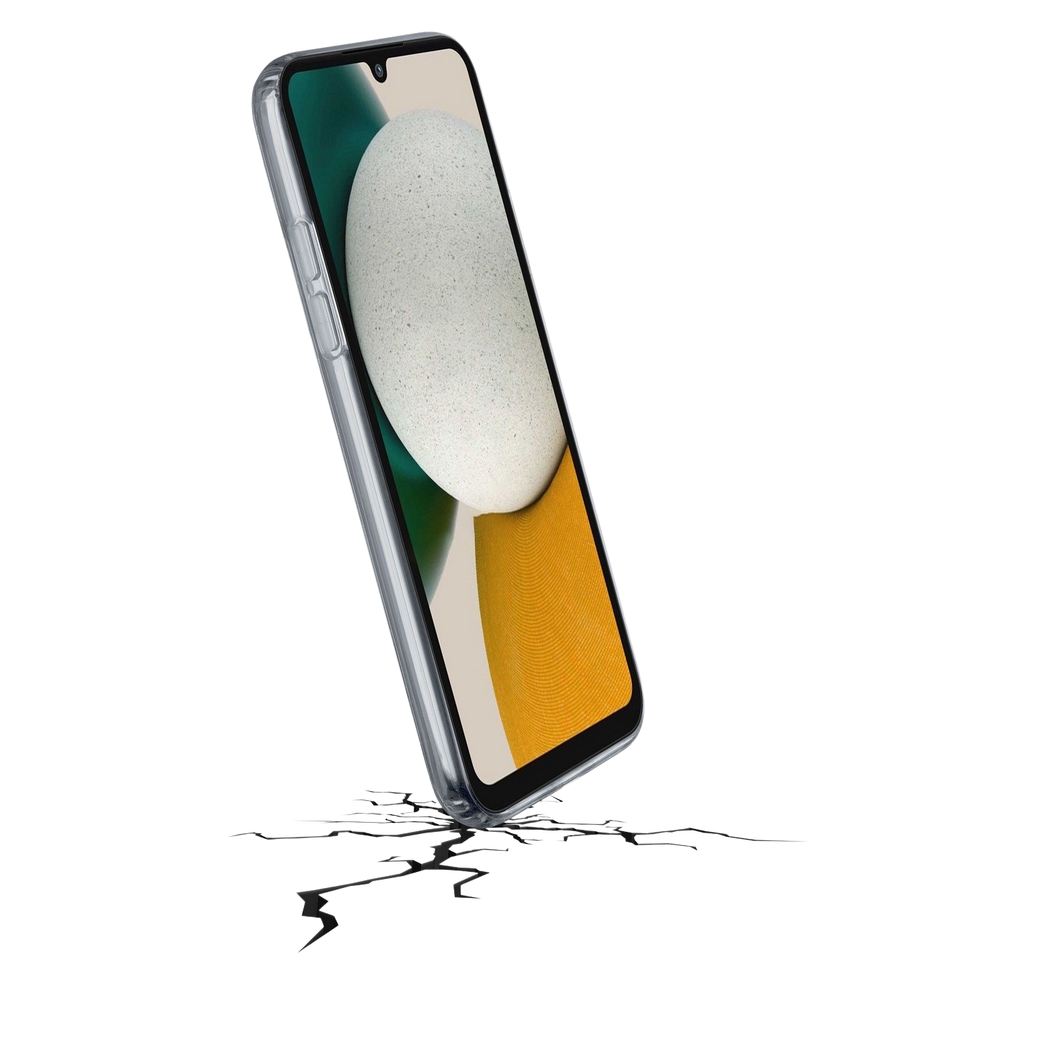 CELLULARLINE Samsung Galaxy A34 5G, case Clear Duo, transparant afbeelding