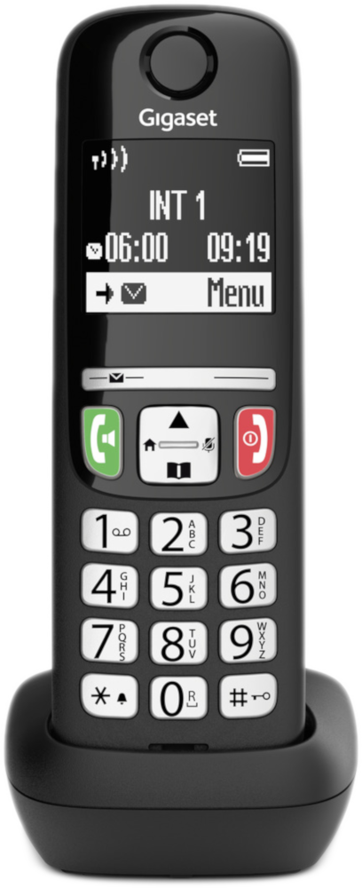 GIGASET Téléphone sans fil A7350 Noir (S30852H2816M231)