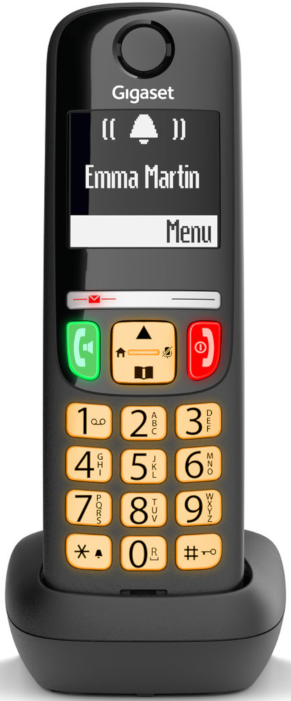 GIGASET Téléphone sans fil A7350 Noir (S30852H2816M231)