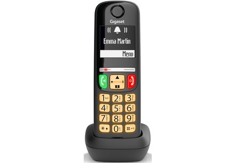 Téléphone fixe sans fil Gigaset A700A Quattro Noir - Téléphone
