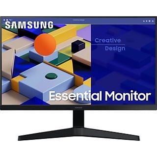 SAMSUNG Essential Monitor LS24C310EAUXEN, FHD, 24 Zoll, 75Hz, 5ms, 250cd, IPS, Schwarz