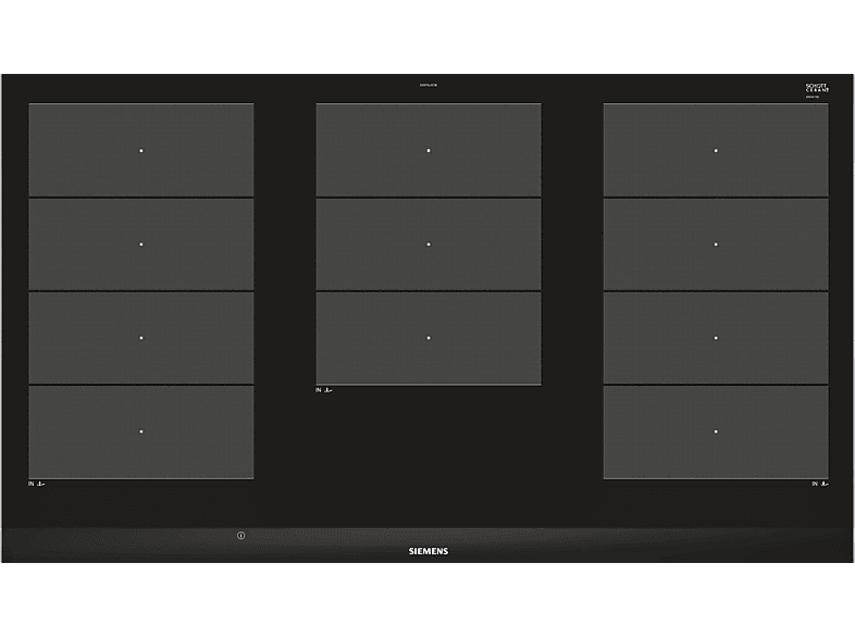 SIEMENS EX975LXC1E Induktionskochfeld (912 mm breit, 5 Kochzonen)