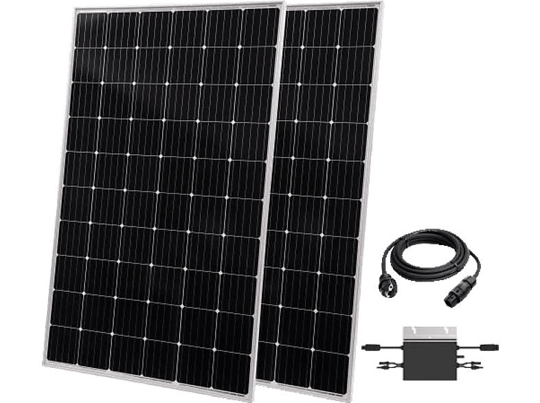 Solaranlage 140W Solar Anlage PV Balkonk