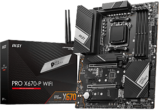 MSI Pro X670-P WIFI AMD X670 Soket AM5 DDR5 6600MHz (OC) M.2 Anakart