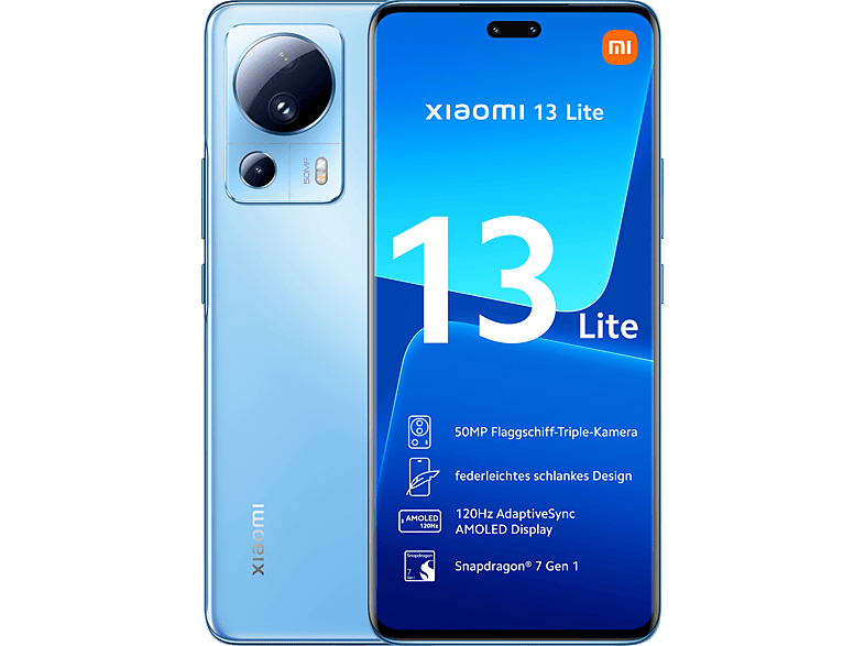 XIAOMI 13 Lite GB Dual Blue SIM 5G 128