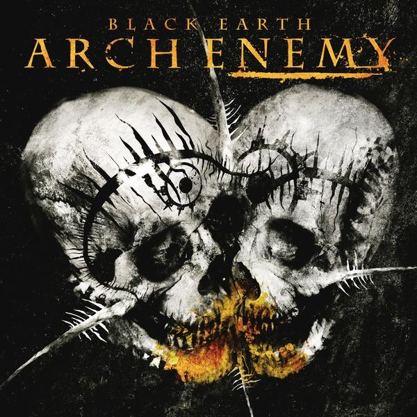 Albumcover: Zwei Schädel in Herzform mit dem Bandnamen 'ARCH ENEMY'.