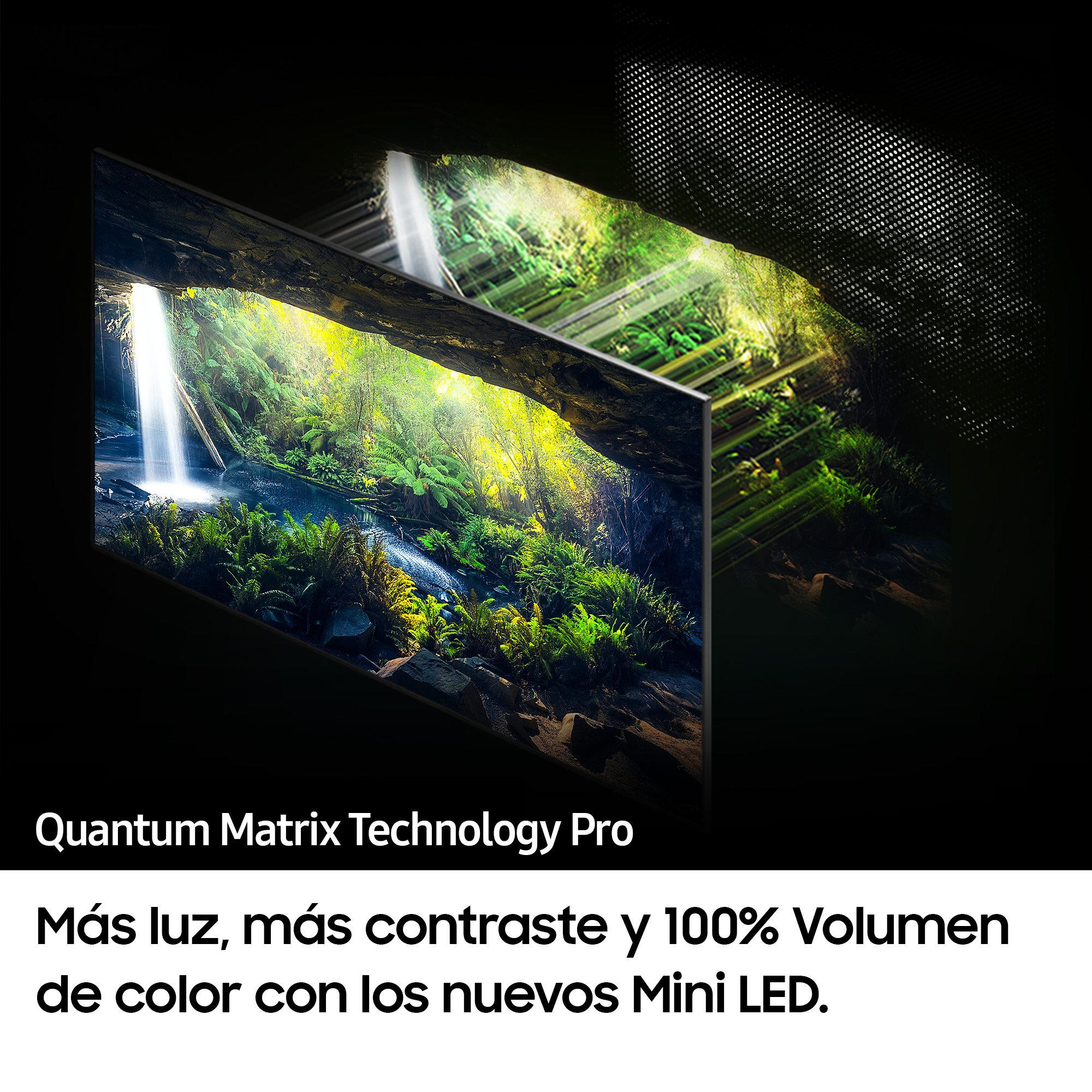 Teclado negro con teclas iluminadas en varios colores. El texto dice: Enhanced Colours.