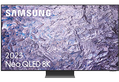 TV Neo QLED 85" - Samsung TQ85QN800CTXXC, UHD 8K, Neural Quantum Processor 8K, Miles de mini LEDs, Smart TV, Gaming Hub, DVB-T2 (H.265), Titan Black
