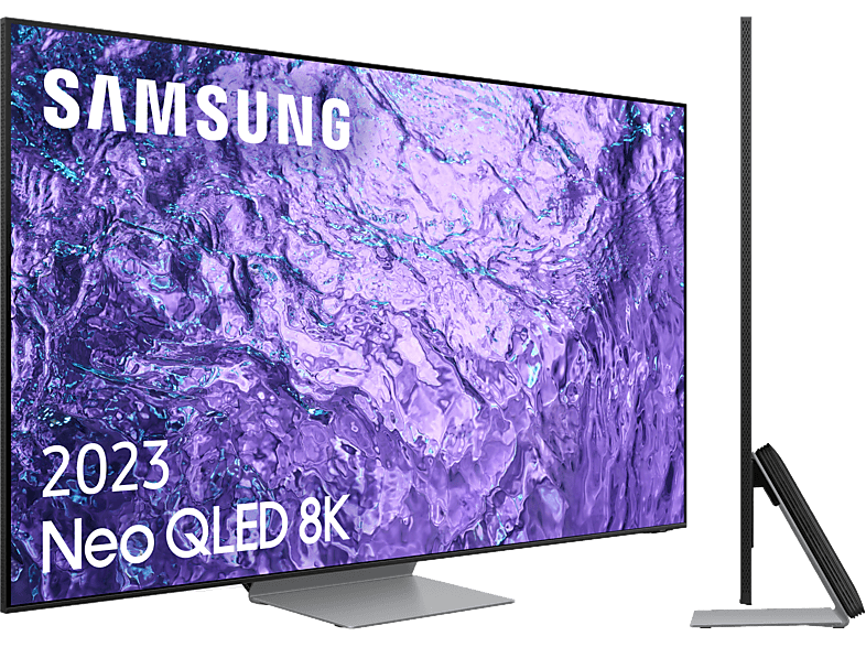 TV QLED 55  Samsung QE55QN85BATXXC, Neo QLED 4K, Procesador Neo QLED 4K  con IA, Smart TV, Plata