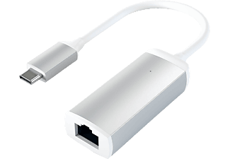 SATECHI ST-TCENS - Adattatore da USB-C a Ethernet (Argento)