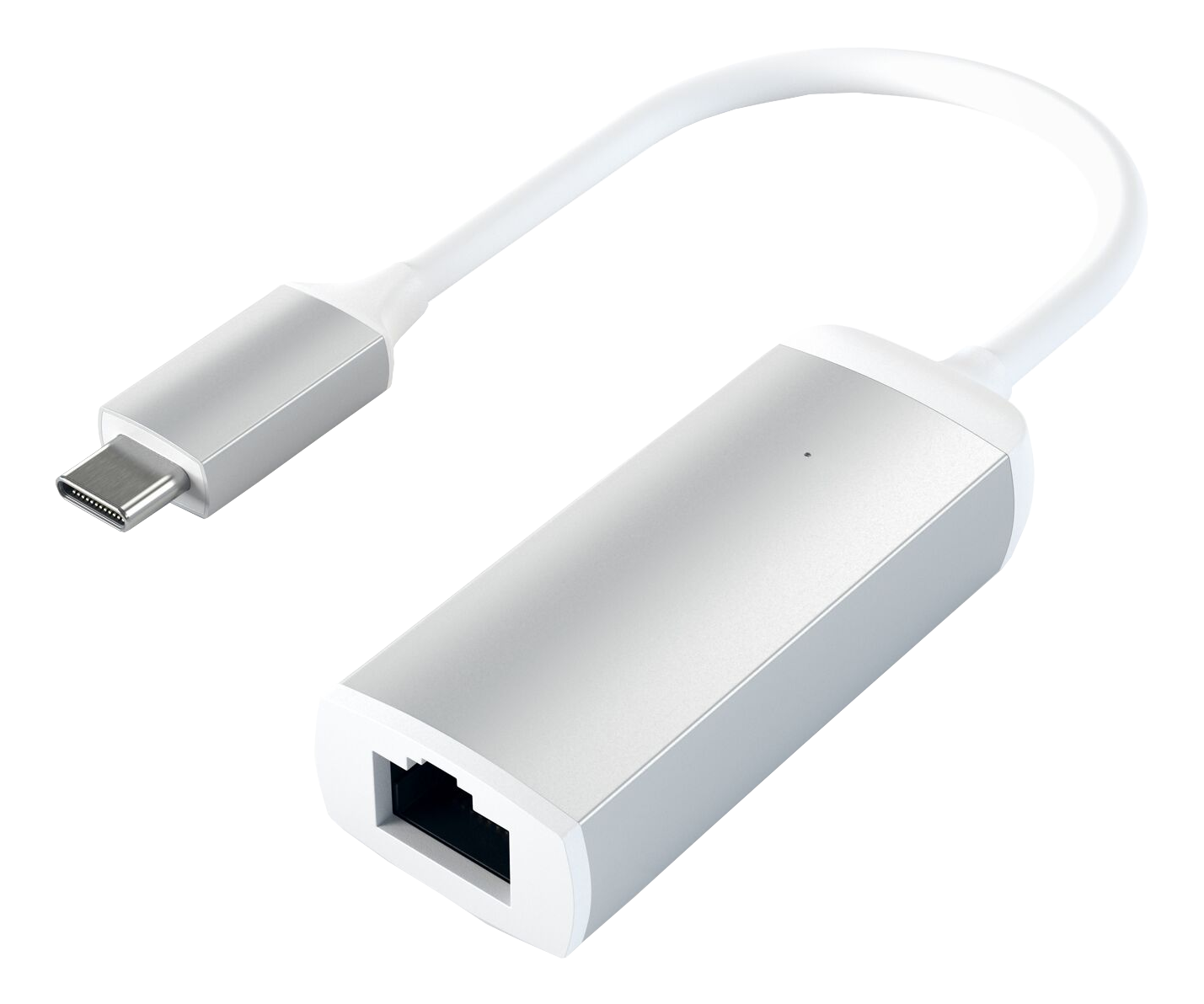 SATECHI ST-TCENS - USB-C zu Ethernet Adapter (Silber)