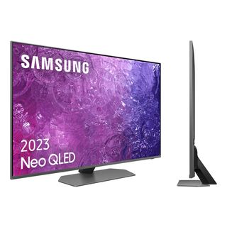 TV Neo QLED 55" - Samsung TQ55QN90CATXXC, UHD 4K, Smart TV, Quantum Matrix, Dolby Atmos, Smart Hub, Plataforma NTF, Gaming Hub, Carbón Silver