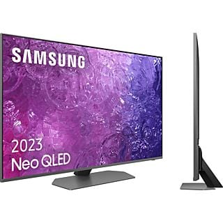 TV Neo QLED 55" - Samsung TQ55QN90CATXXC, UHD 4K, Smart TV, Quantum Matrix, Dolby Atmos, Smart Hub, Plataforma NTF, Carbón Silver