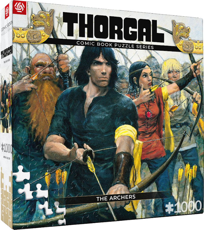 Comic Book Puzzle Series: Thorgal - The Archers 1000 db-os puzzle