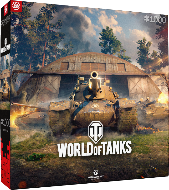Gaming Puzzle Series: World Of Tanks - Wingback 1000 db-os puzzle