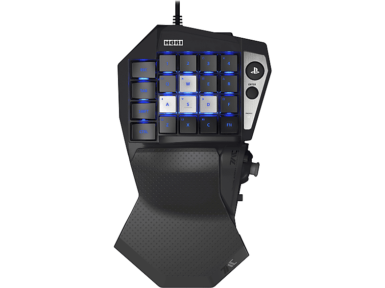 HORI Tactical Assault Commander KB / TAC (PS4/PS5), Controller, Schwarz