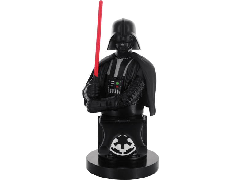 EXQUISITE GAMING Star Wars: New Darth Vader - Cable Guy Handy- und Controller-Halter (Schwarz/Rot/Grau)