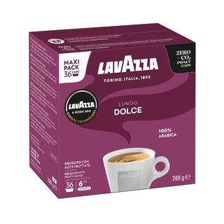 Cápsulas monodosis - Lavazza DOLCE Contiene 36 cápsulas de café crema lungo