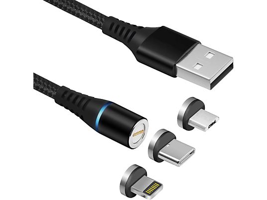 SCHOENENBERGER 87.3IN1USB - Câble USB (Noir)