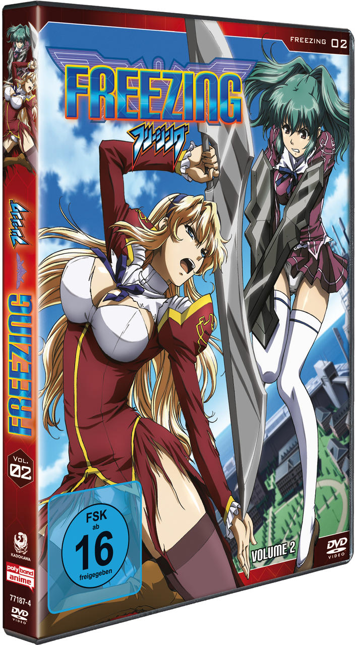 Eine DVD-Hülle einer Anime-Serie mit zwei Charakteren auf dem Cover.