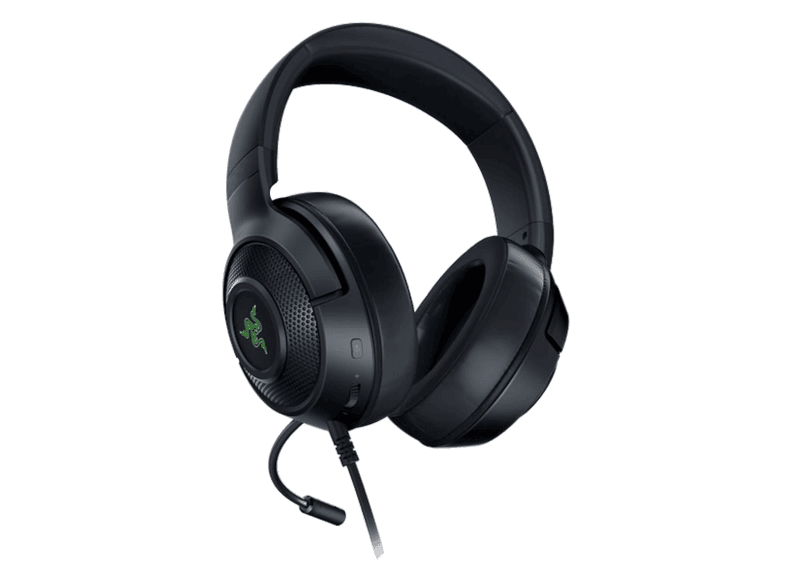 RAZER Kraken V3 X fejhallgat mikrofonnal RGB USB fekete RZ04