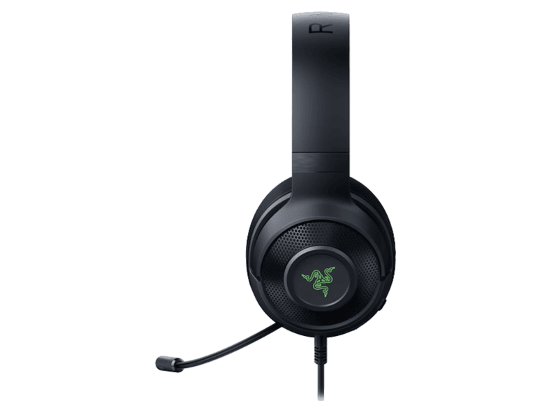 RAZER Kraken V3 X fejhallgat mikrofonnal RGB USB fekete RZ04