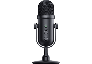 RAZER Seiren V2 X asztali talpas kondenzátor mikrofon, USB, fekete (RZ19-04050100-R3M1)