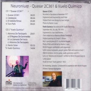 Neuronium - The Harvest Years (Quasar 2C361 And Vuelo Quimico)  - (CD)