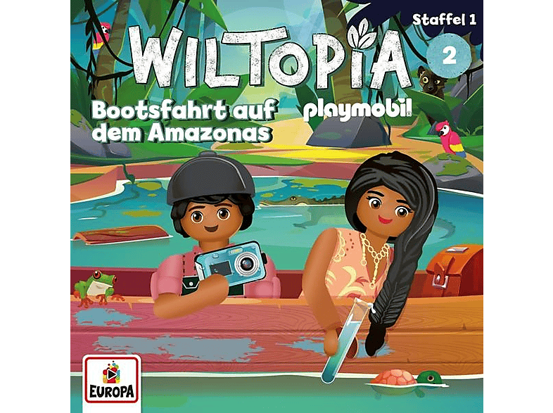 Playmobil Hörspiele - Wiltopia - Folge 2: Bootsfahrt auf dem Amazonas - (CD)