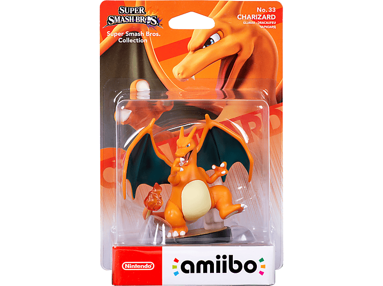 Glurak Super Smash AMIIBO - Spielfigur Bros.