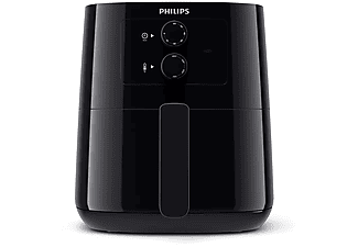 PHILIPS HD9200/90 Essential Compact Heißluftfritteuse (4,1 l, 1400 Watt, Schwarz)