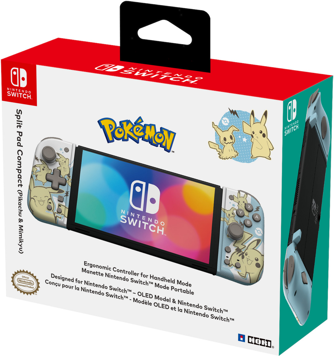 HORI Manette Split Pad Compact Pikachu (NSW-410U)