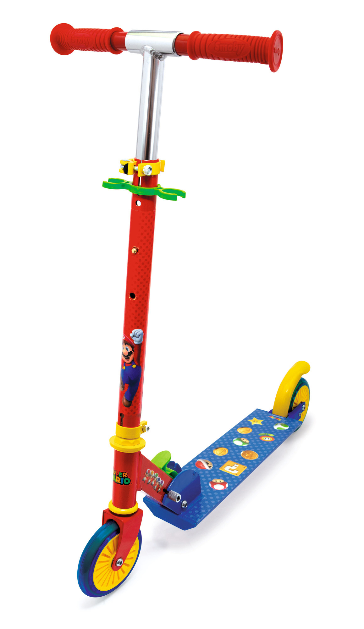 SMOBY Super Mario Kinderroller Mehrfarbig Roller