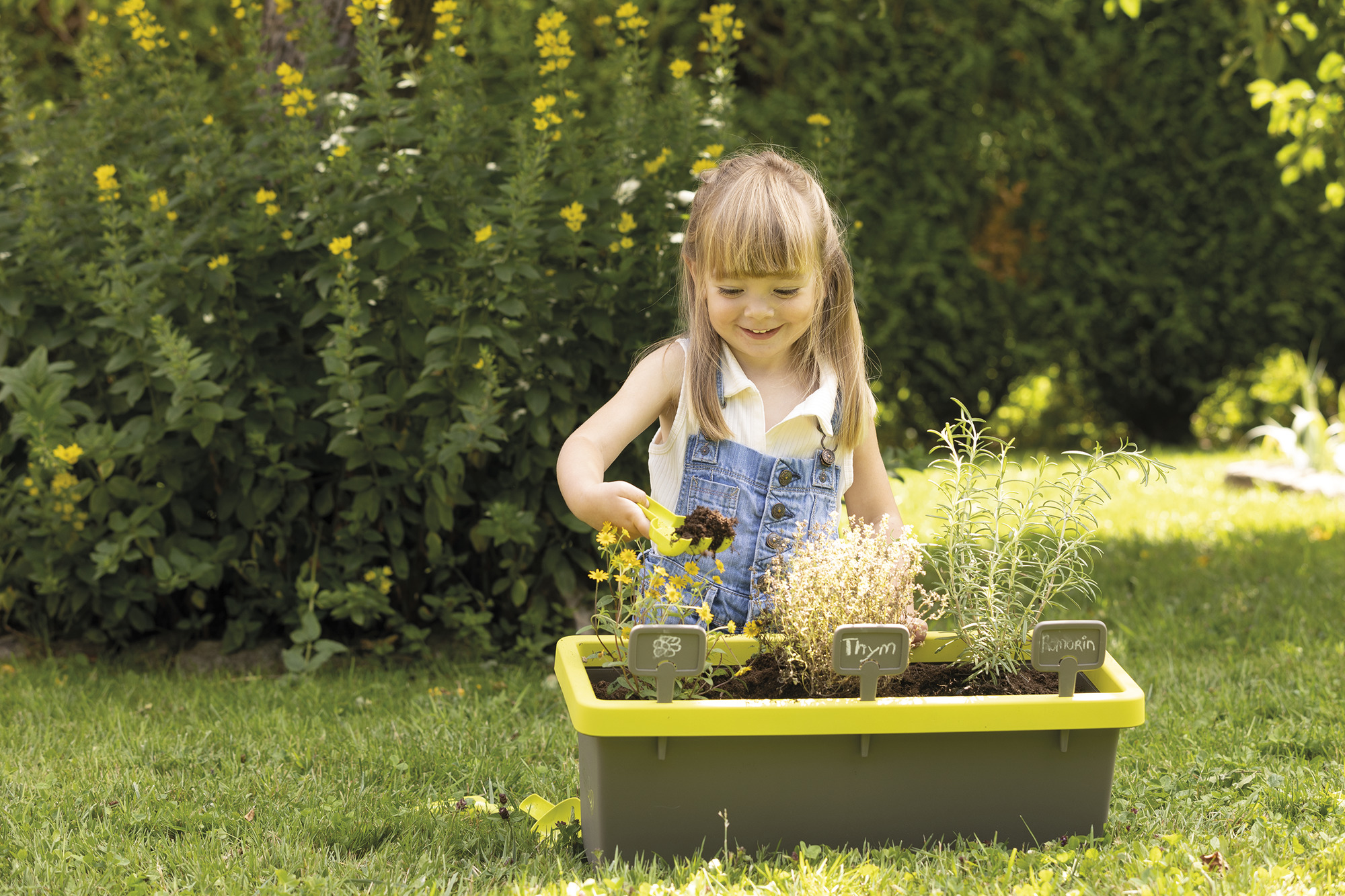 Spielset SMOBY Grau Eden Pflanzkasten