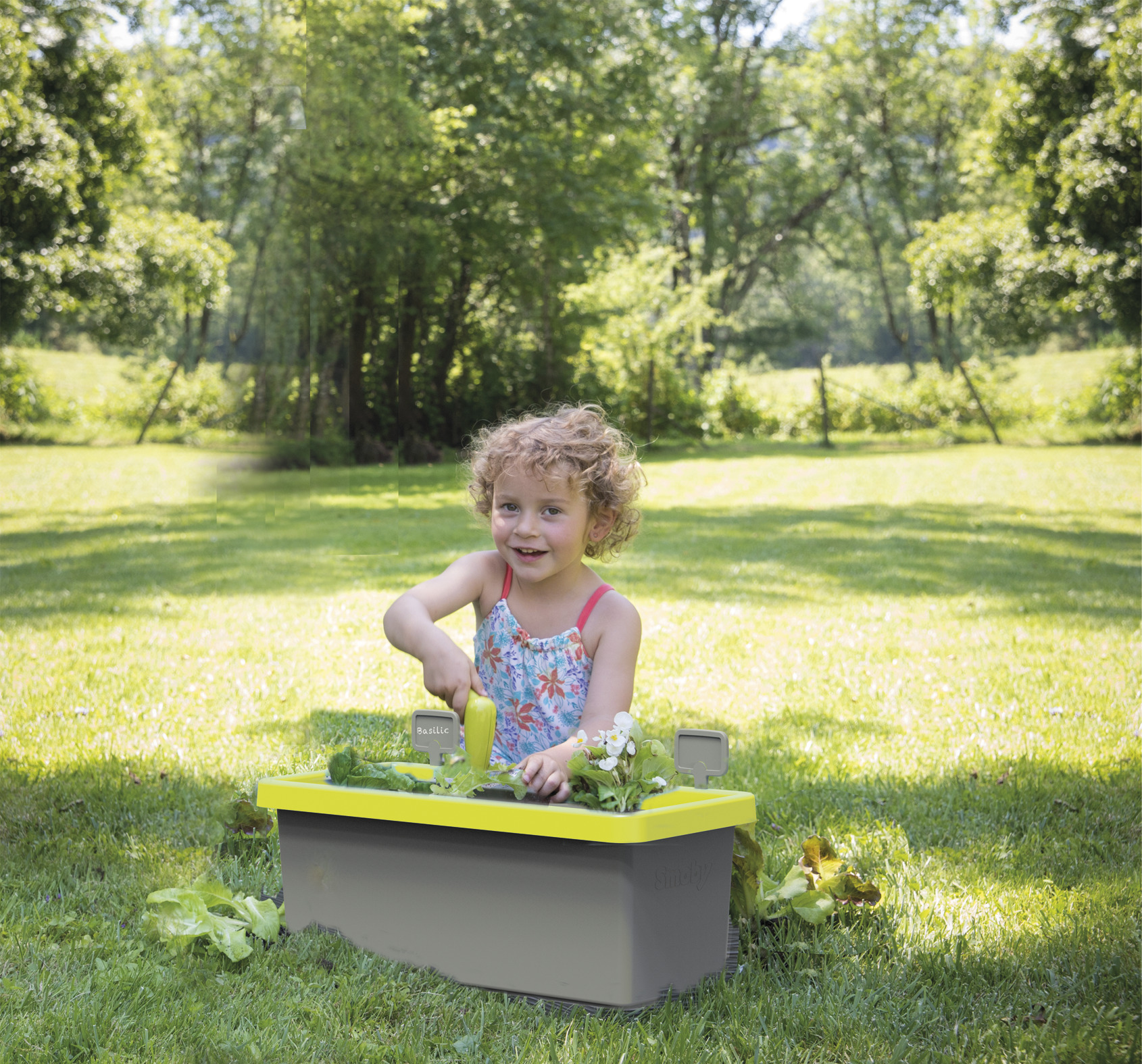 Spielset SMOBY Grau Eden Pflanzkasten