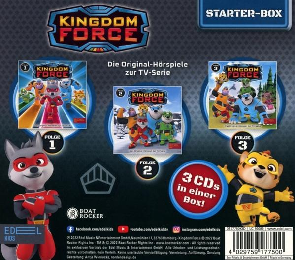 Kingdom Force - Starter-Box(1)-Folge 1-3  - (CD)