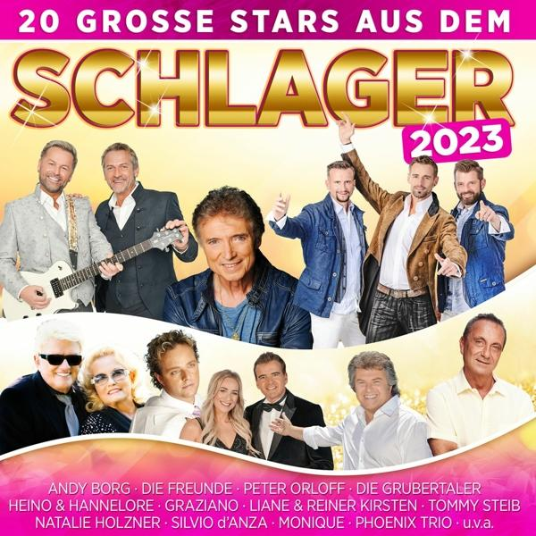 VARIOUS - 20 große Stars Schlager 2023 - dem aus (CD)