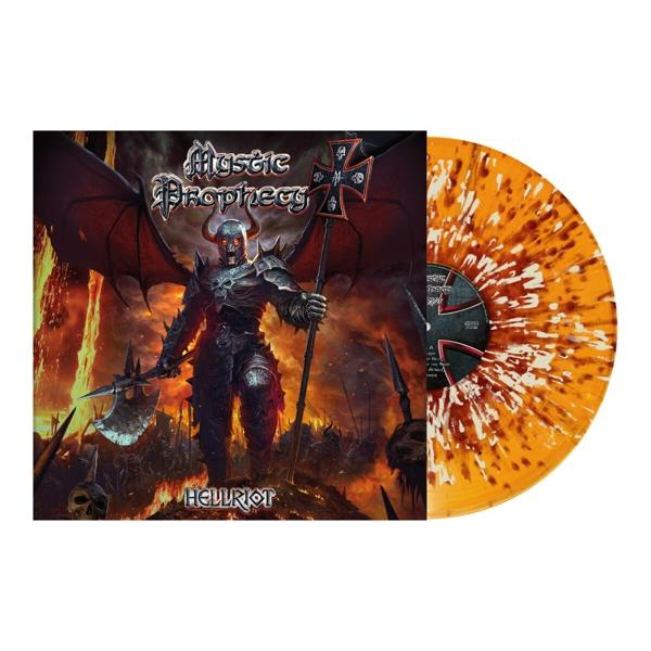 Mystic Prophecy - Hellriot Limitierte Orange/Red/White Splatter  - (Vinyl)