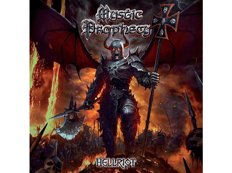 Mystic Prophecy - Hellriot Cross - (Vinyl) Limitierte Black/Firey