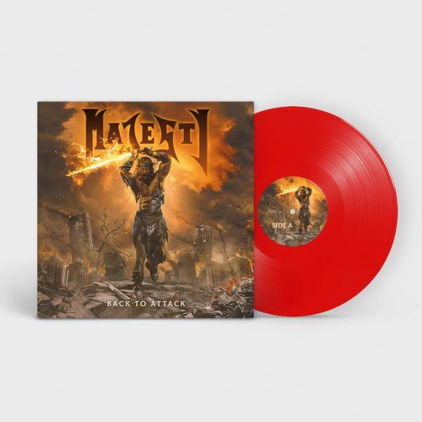 Majesty - Back To Attack (Red Vinyl) (Vinyl) 