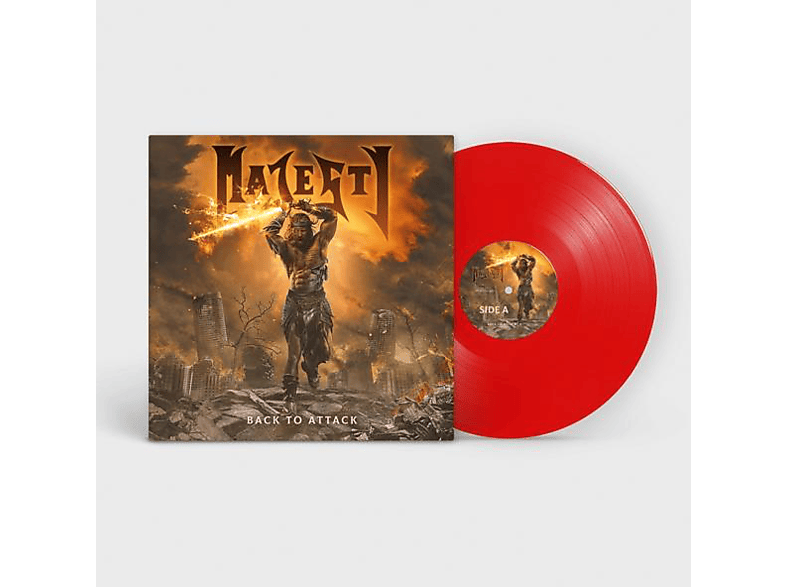 Majesty - Back To Attack (Red Vinyl)  - (Vinyl)