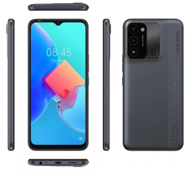 TECNO Spark 8C 64 GB Akıllı Telefon Siyah
