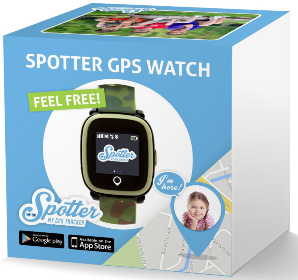 SPOTTER Montre Traceur GPS Vert armé (SPW-G1701) Activity tracker