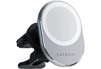 SATECHI ST-MCMWCM QI - Chargeur de voiture sans fil magnétique (Space Gray)